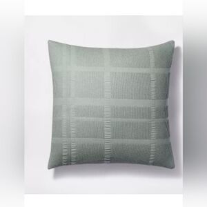 Euro Waffle Matelasse Quilt Sham Light Teal Green - Threshold™ designed with Stu